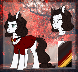 Size: 1404x1296 | Tagged: safe, artist:cloud-fly, oc, oc only, earth pony, pony, clothes, female, mare, reference sheet, solo, sweater