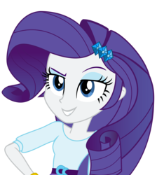 Size: 10776x12003 | Tagged: dead source, safe, artist:rarespirit611, rarity, dance magic, equestria girls, equestria girls specials, g4, absurd resolution, clothes, female, lidded eyes, sassy, simple background, solo, transparent background, vector