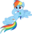 Size: 2000x2070 | Tagged: safe, artist:jp, derpibooru exclusive, rainbow dash, pony, g4, horse play, .svg available, female, high res, simple background, solo, svg, transparent background, vector