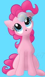 Size: 462x779 | Tagged: safe, artist:sixes&sevens, derpibooru exclusive, pinkie pie, earth pony, pony, g4, bubble, female, simple background, solo