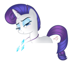 Size: 951x851 | Tagged: safe, artist:lazulys2, rarity, pony, g4, alternate hairstyle, base used, colored wings, female, jewelry, lidded eyes, multicolored wings, necklace, rock, simple background, solo, transparent background