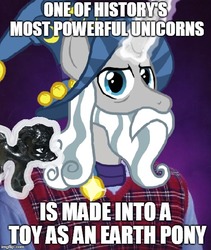 Size: 470x558 | Tagged: safe, star swirl the bearded, g4, bad luck brian, blind bag, exploitable meme, image macro, meme, toy