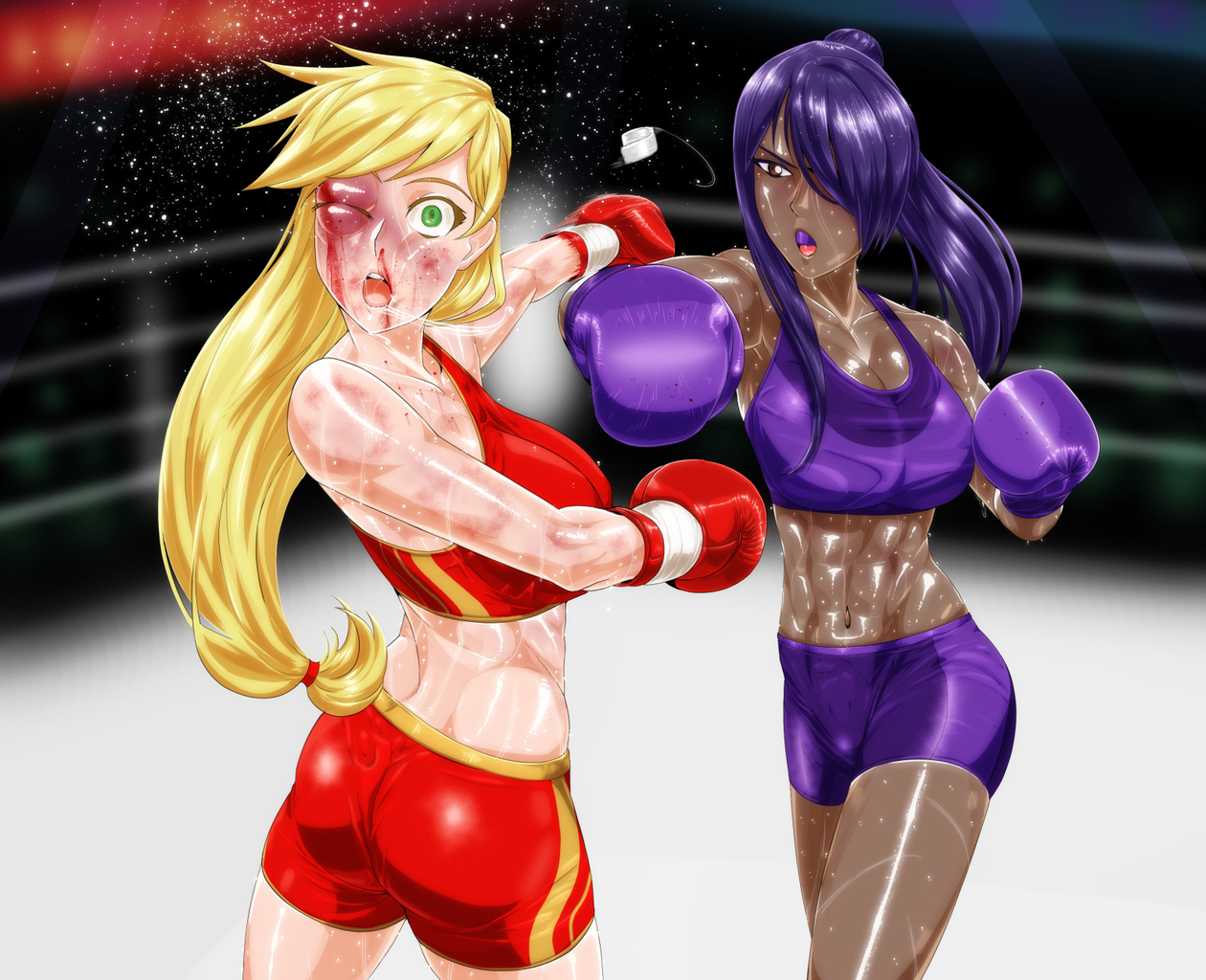 Female boxing deviantart