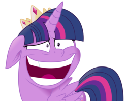 Size: 5000x3985 | Tagged: safe, artist:dragonchaser123, twilight sparkle, alicorn, pony, g4, my little pony: the movie, faic, female, open mouth, simple background, transparent background, twilight sparkle (alicorn), vector