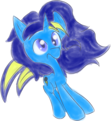 Size: 2194x2387 | Tagged: safe, artist:brsajo, oc, oc only, oc:electro swing, pony, unicorn, colored sketch, high res, solo