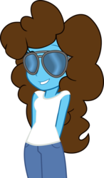 Size: 2000x3433 | Tagged: safe, artist:luckreza8, edit, editor:grapefruitface, oc, oc:jess lynne, equestria girls, g4, electric light orchestra, high res, jeff lynne, recolor, rule 63, simple background, sunglasses, transparent background