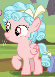 Size: 380x535 | Tagged: safe, screencap, cozy glow, sweetie belle, pegasus, pony, g4, marks for effort, season 8, cozybetes, cropped, cute, female, filly, foal, solo focus