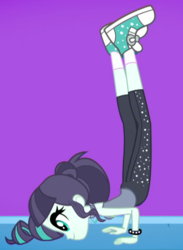 Size: 600x820 | Tagged: safe, screencap, coloratura, epic fails, equestria girls, g4, my little pony equestria girls: summertime shorts, converse, cropped, female, rara, shoes, sneakers, solo, yoga