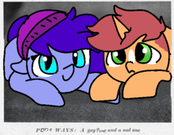 Size: 540x418 | Tagged: safe, artist:nootaz, oc, oc:amplitude, oc:game guard, bat pony, bat pony oc, meme