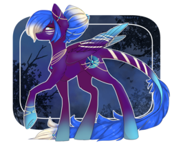 Size: 3600x3000 | Tagged: safe, artist:skylacuna, oc, oc only, oc:mythical, pegasus, pony, augmented tail, female, high res, mare, simple background, solo, transparent background