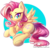 Size: 1992x1926 | Tagged: safe, artist:chaosangeldesu, part of a set, fluttershy, pegasus, pony, g4, abstract background, butt, cute, female, frog (hoof), looking at you, looking back, looking back at you, mare, outline, plot, prone, shyabetes, simple background, solo, spread wings, transparent background, underhoof, wings