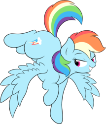 Size: 1222x1418 | Tagged: safe, artist:php66, rainbow dash, pegasus, pony, g4, female, flying, grin, mare, simple background, smiling, solo, transparent background