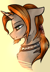 Size: 2400x3400 | Tagged: safe, artist:ognifireheart, oc, oc only, oc:6-9, pony, unicorn, high res, solo, sunlight