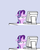 Size: 679x854 | Tagged: safe, artist:the smiling pony, starlight glimmer, pony, unicorn, g4, marks for effort, :i, computer, computer reaction faces, desk, faic, female, floppy ears, glare, gray background, i mean i see, keyboard, lidded eyes, looking at something, looking at you, mare, meme, monitor, reaction image, simple background, solo, unamused, wide eyes