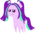 Size: 708x685 | Tagged: safe, artist:kingdark0001, aria blaze, earth pony, pony, g4, earth pony aria blaze, equestria girls ponified, female, pointy ponies, ponified, simple background, solo, transparent background