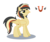 Size: 1172x976 | Tagged: safe, artist:lieutenantkyohei, oc, oc only, oc:donny wrangle brook, pegasus, pony, male, offspring, parent:quibble pants, parent:rainbow dash, parents:quibbledash, simple background, solo, stallion, tongue out, transparent background