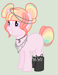 Size: 1088x1408 | Tagged: safe, artist:starfalldawn, oc, oc only, oc:pastel goth, pony, unicorn, cat socks, clothes, female, lingerie, mare, simple background, socks, solo