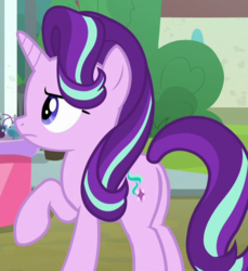 Size: 551x601 | Tagged: safe, screencap, starlight glimmer, pony, unicorn, g4, the parent map, butt, cropped, female, glimmer glutes, mare, plot, raised hoof, solo