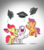 Size: 3720x4200 | Tagged: safe, artist:oinktweetstudios, apple bloom, scootaloo, sweetie belle, earth pony, pegasus, pony, unicorn, g4, marks for effort, apple bloom's bow, bow, cutie mark crusaders, eyes closed, female, filly, flapping, flapping wings, gradient background, graduation, graduation cap, hair bow, happy, hat, open mouth, raised hoof, rearing, signature, the cmc's cutie marks, wings