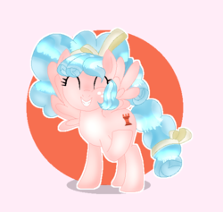 Size: 549x520 | Tagged: safe, artist:doraeartdreams-aspy, artist:selenaede, cozy glow, g4, marks for effort, base used, circle background, cozybetes, cute, eyes closed, female, happy, older, older cozy glow, smiling