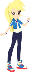 Size: 237x573 | Tagged: safe, artist:selenaede, artist:westrail642fan, rainbow dash, rise and fall, equestria girls, g4, my little pony equestria girls: better together, base used, blonde, blonde hair, blondening, brown eyes, clothes, converse, female, happy, human coloration, realism edits, shoes, simple background, smiling, smirk, solo, transparent background