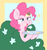 Size: 1909x2048 | Tagged: safe, artist:akainu_pony, pinkie pie, earth pony, pony, g4, marks for effort, bush, eating, female, food, mare, messy, solo