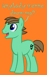 Size: 586x934 | Tagged: safe, oc, oc only, oc:ian, dialogue, male, question, stallion