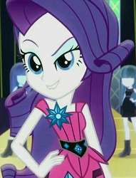 Size: 774x1014 | Tagged: safe, rarity, equestria girls, g4, life is a runway, lidded eyes, lip bite