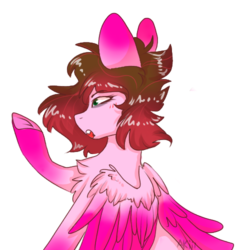 Size: 500x500 | Tagged: safe, artist:akiiichaos, oc, oc only, pegasus, pony, female, mare, simple background, solo, transparent background