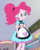 Size: 864x1079 | Tagged: safe, screencap, pinkie pie, equestria girls, g4, my little pony equestria girls: better together, pinkie pie: snack psychic, cropped, female, ponytail, server pinkie pie