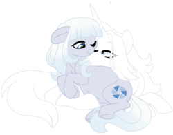 Size: 1024x801 | Tagged: safe, artist:azure-art-wave, oc, oc only, oc:eve, oc:picture perfect, earth pony, pony, female, magical lesbian spawn, mare, offspring, parent:photo finish, parent:zesty gourmand, parents:zestyfinish, pregnant, simple background, transparent background