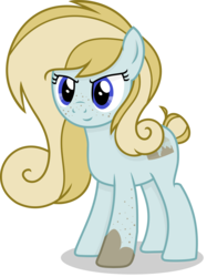 Size: 5500x7350 | Tagged: safe, artist:cirillaq, oc, oc only, oc:cornelia, earth pony, pony, absurd resolution, female, mare, mud, simple background, solo, transparent background