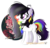 Size: 1024x981 | Tagged: safe, artist:sleppchocolatemlp, oc, oc only, oc:detail rainbow, earth pony, pony, choker, female, mare, rainbow hair, simple background, solo, spiked choker, transparent background