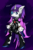 Size: 2165x3249 | Tagged: safe, artist:novaspark, rarity, semi-anthro, g4, bayonetta, bayonetta (character), bipedal, clothes, cosplay, costume, crossover, diamond, ear piercing, earring, eyepatch, female, high res, jewelry, piercing, rarinetta, solo