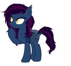 Size: 1024x950 | Tagged: safe, artist:magicdarkart, oc, oc only, bat pony, pony, female, mare, obtrusive watermark, simple background, solo, transparent background, watermark