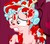 Size: 817x715 | Tagged: safe, screencap, cozy glow, pegasus, pony, g4, marks for effort, bow, cropped, female, filly, hair bow, not blood, out of context, paint, paint on fur, raised hoof, solo, tail bow