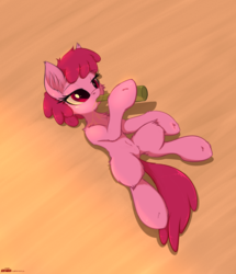 Size: 1916x2227 | Tagged: safe, artist:orang111, berry punch, berryshine, earth pony, pony, g4, alcohol, female, liquor, solo