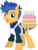 Size: 1500x1998 | Tagged: safe, artist:cloudy glow, flash sentry, pegasus, pony, g4, birthday cake, cake, cute, diasentres, food, male, ponified, simple background, solo, stallion, transparent background, vector, wing hands