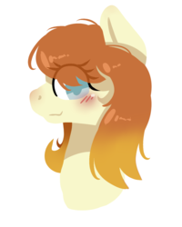 Size: 1200x1500 | Tagged: safe, artist:adostume, oc, oc only, pony, blushing, simple background, solo, sparkles, transparent background