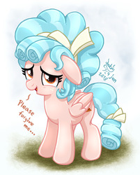 Size: 967x1200 | Tagged: safe, artist:joakaha, cozy glow, pegasus, pony, g4, marks for effort, dialogue, female, filly, open mouth, solo