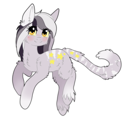 Size: 1450x1380 | Tagged: safe, artist:adostume, oc, oc only, earth pony, pony, blushing, cheek fluff, chest fluff, ear fluff, fluffy, simple background, smiling, solo, transparent background, unshorn fetlocks