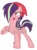 Size: 361x484 | Tagged: safe, artist:ipandadopts, earth pony, pony, band-aid, bandana, female, freckles, hair over one eye, mare, offspring, parent:big macintosh, parent:starlight glimmer, parents:glimmermac, scar, simple background, solo, transparent background