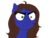 Size: 1600x1200 | Tagged: safe, artist:otterdrop, oc, oc only, oc:tekky, pony, angry, commission, do i look angry, heterochromia, meme, reaction image, simple background, solo, transparent background