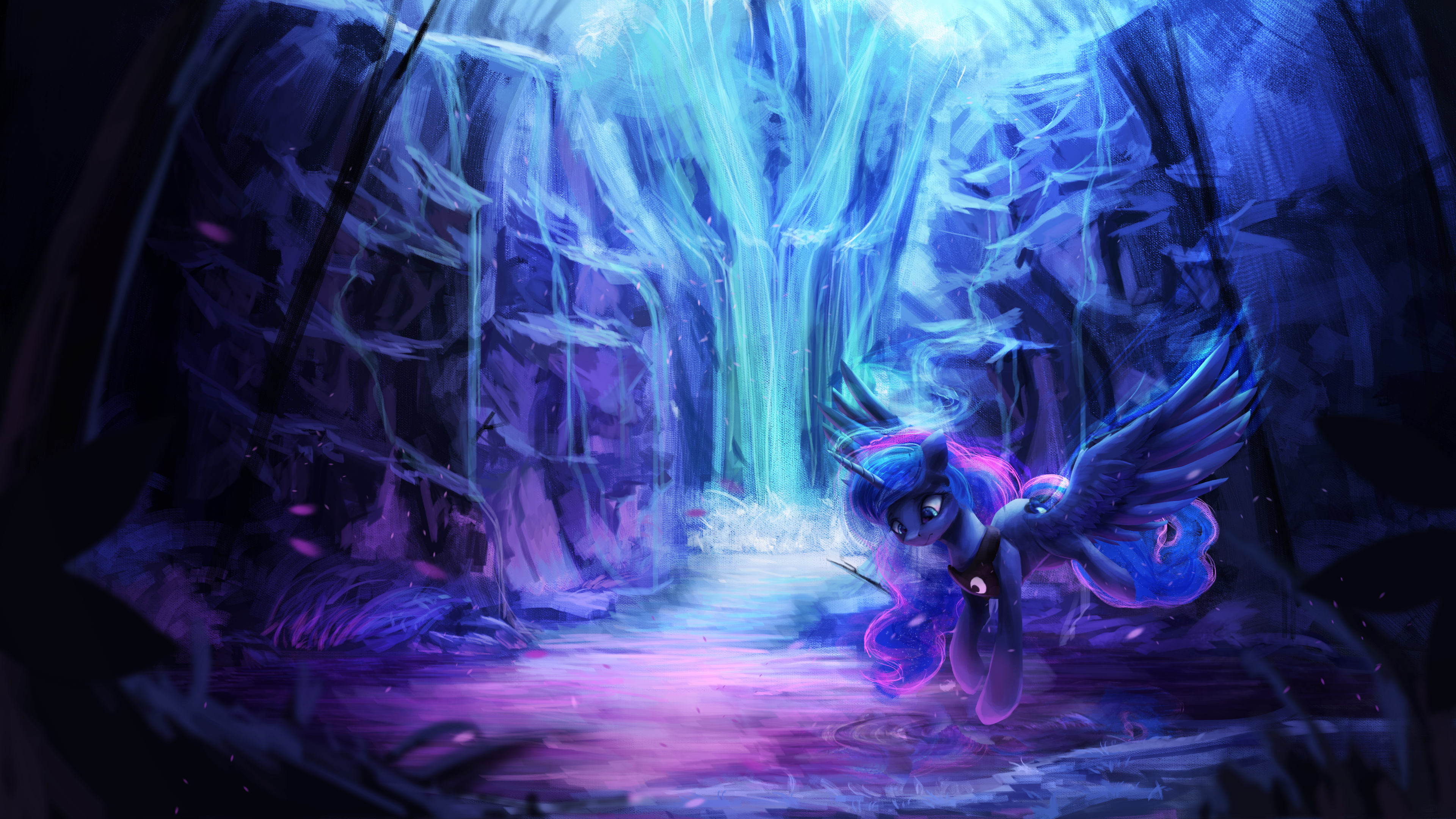 Dreamscape - 1750183 - alicorn, artist:vanillaghosties, color porn ...