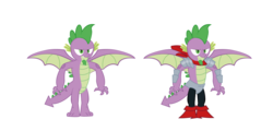Size: 1000x480 | Tagged: safe, artist:secret titan, spike, g4, .svg available, adult, adult spike, angry, armor, beard, clothes, facial hair, knight spike, male, older, older spike, scarf, simple background, solo, spread wings, svg, transparent background, vector, winged spike, wings