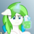 Size: 3208x3208 | Tagged: safe, artist:potato22, oc, oc only, oc:minty root, pony, g4, marks for effort, bowtie, cup, error message, floating, floppy ears, high res, horn, i mean i see, magic, meme, simple background, solo