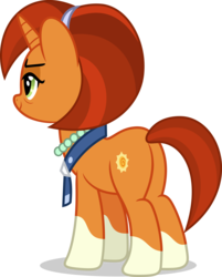 Size: 7000x8689 | Tagged: safe, artist:luckreza8, stellar flare, pony, unicorn, g4, the parent map, absurd resolution, butt, coat markings, female, lidded eyes, mare, plot, sexy butt, simple background, socks (coat markings), solo, transparent background, vector