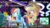 Size: 1280x720 | Tagged: safe, edit, edited screencap, screencap, applejack, chargrill breadwinner, colton john, levon song, lock heart, rainbow dash, sweet buzz, pegasus, pony, g4, grannies gone wild, advice, appleghost, duo focus, elton john, female, floating head, image macro, las pegasus resident, mare, meme, netflix, open mouth, raised hoof, skylanders, skylanders academy