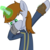 Size: 2421x2421 | Tagged: safe, artist:brisineo, artist:warking76, edit, oc, oc only, oc:littlepip, pony, unicorn, fallout equestria, clothes, dab, fallout, fallout 76, fanfic, fanfic art, female, glowing horn, high res, hooves, horn, jumpsuit, magic, mare, meme, pipbuck, simple background, solo, transparent background, vault suit, vector