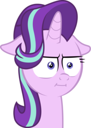 Size: 1812x2559 | Tagged: safe, artist:andrevus, starlight glimmer, pony, unicorn, g4, marks for effort, female, floppy ears, guidance counselor, i mean i see, mare, simple background, solo, transparent background, vector